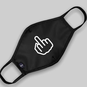 New Mens Handmade Middle Finger F You Face Mask